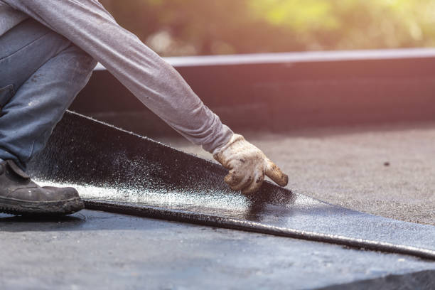 Professional Basement Waterproofing technician working in Bryn Athyn, PA